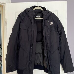 The North Face Men's Black Winter Down Jacket